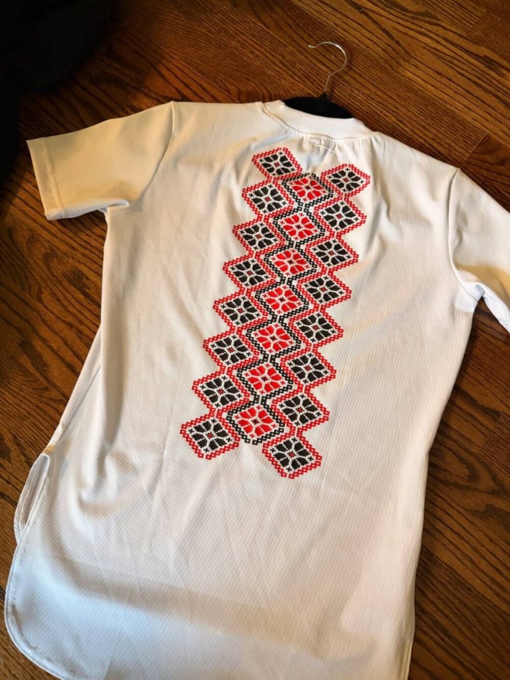 SKurated Women's Ukrainian Vyshyvanka Embroidered T-Shirt